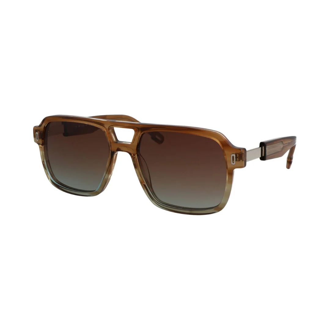 Odette Lunettes Brady Shiny Light Brown & Ocean Blue