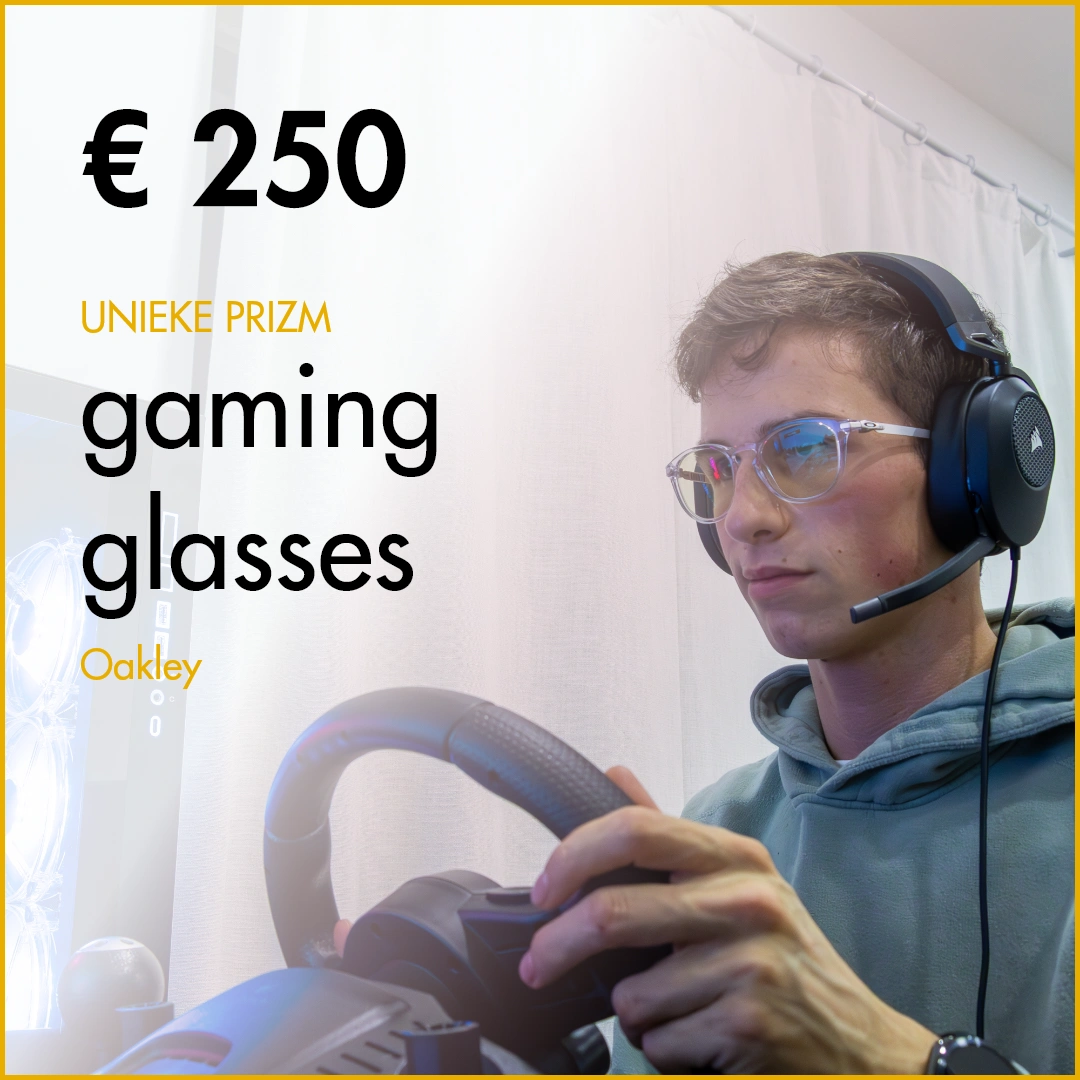 Unieke Prizm gaming glasses van Oakley