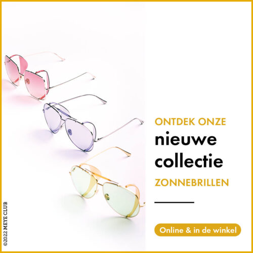 Nieuwe collectie zonnebrillen